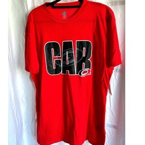 Carolina Hurricanes NHL Graphic Tee Mens M Hockey Tee Y2K Sportcore  New